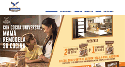 Desktop Screenshot of launiversal.com.ec
